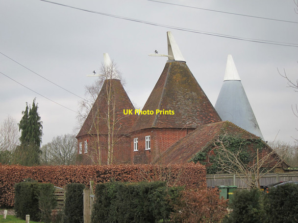 Photo 6"x4" Jarmons Oast House, Jarmons Lane, Collier Street Benover c2015 P1