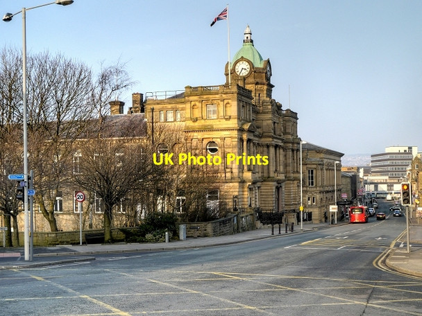Photo 6"x4" Burnley Town Hall, Manchester Road Burnley c2015