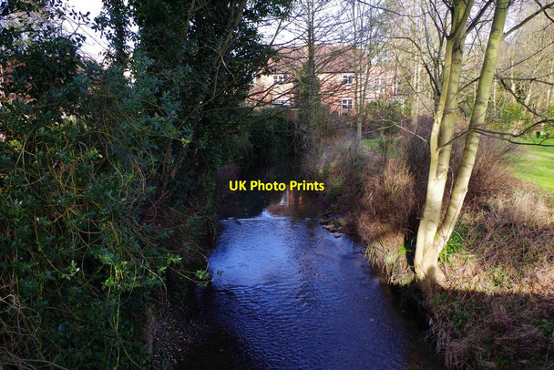 Photo 6"x4" River Alne, Henley-in-Arden, Warks Beaudesert c2015