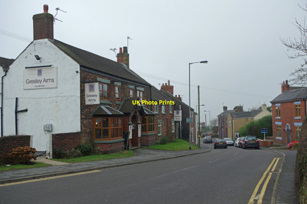 Photo 6"x4" High Street, Alsagers Bank Alsagers Bank c2015