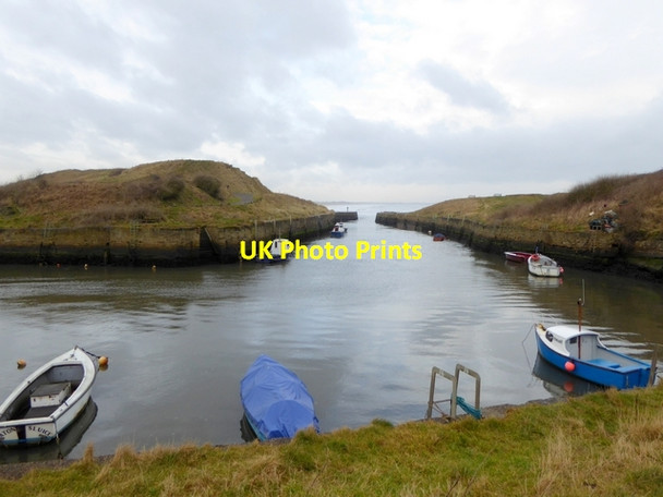 Photo 6"x4" Harbour entrance, Seaton Sluice Seaton Sluice c2015