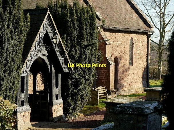 Photo 6"x4" In and from Peterstow churchyard, 2 Peterstow c2015
