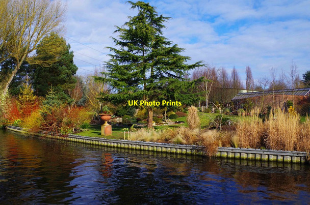 Photo 6"x4" Canalside garden, near Ashwood, Staffs Ashwood\/SO8688 c2015