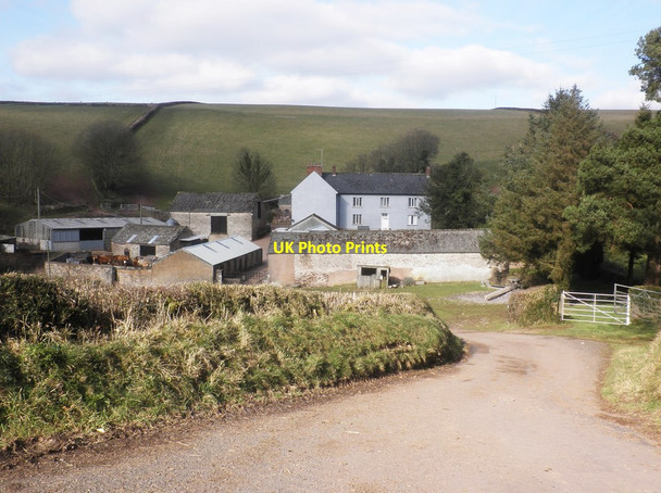 Photo 6"x4" Chubworthy Farm Chipstable c2015