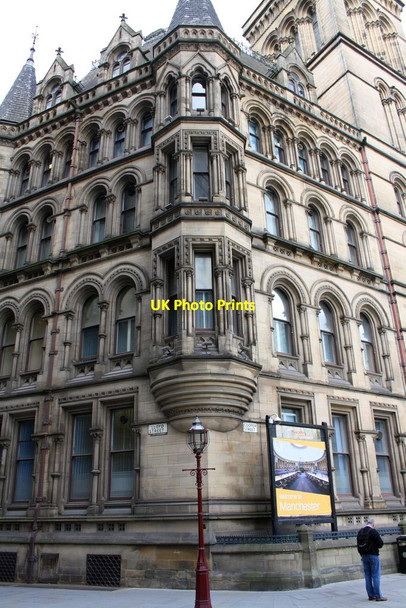 Photo 6"x4" Town Hall at Lloyd Street \/ Cooper Street junction Manchester c2014