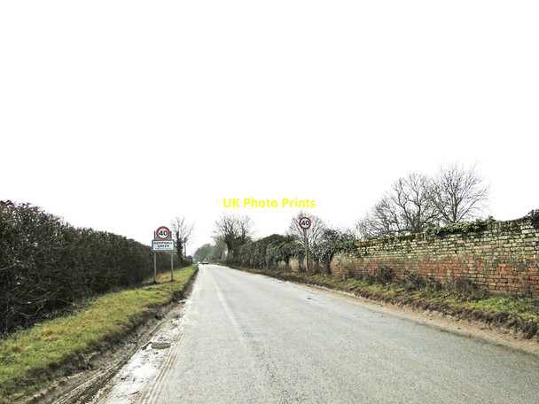Photo 6"x4" Speed restriction signs on entering Hempnall Green Hempnall Green c2015