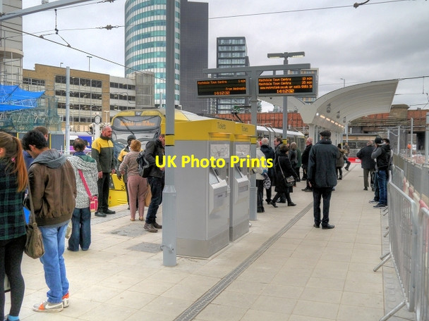 Photo 6"x4" Reopened Metrolink Platform at Victoria Station (February 2015) Manchester c2015
