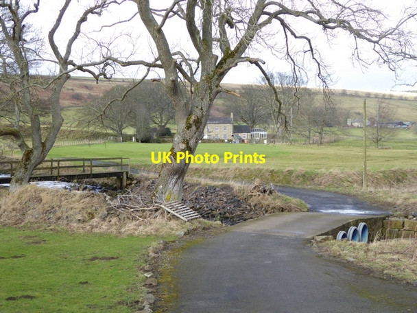 Photo 6"x4" Driveway to Whitewalls Ninebanks c2015