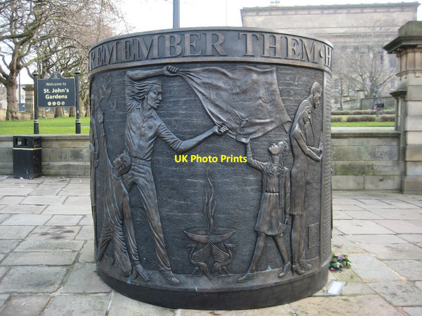 Photo 6"x4" Hillsborough Memorial Vauxhall\/SJ3491 c2015