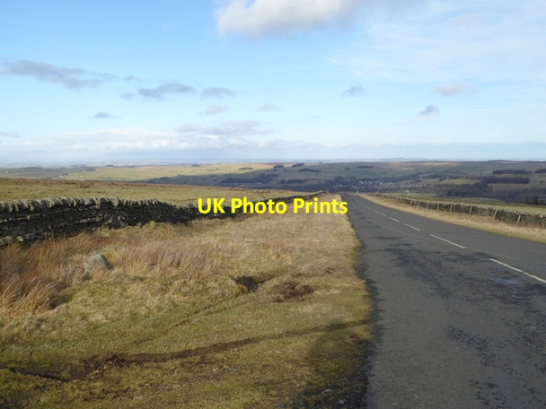 Photo 6"x4" The road down to Allendale Allendale Town c2015