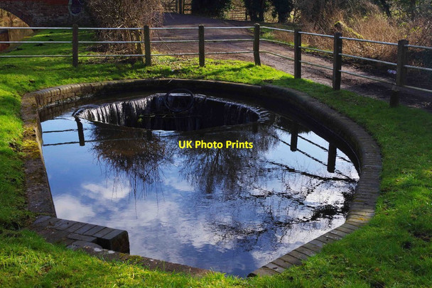 Photo 6"x4" Overflow weir at Gothersley Lock, Staffs & Worcs Canal, near Ashwood, Staffs Ashwood\/SO8688 c2015