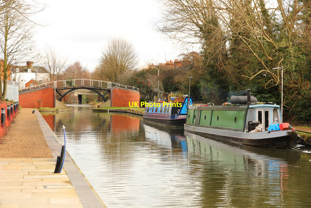 Photo 6"x4" Grand Union Canal Aylesbury c2015