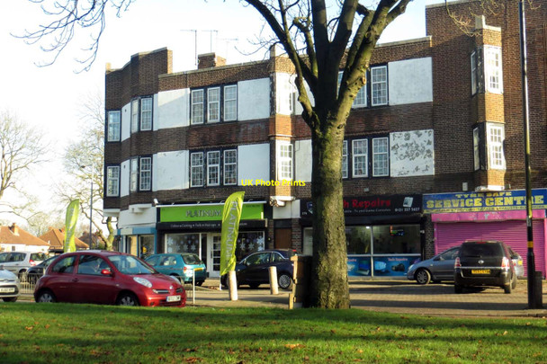 Photo 6"x4" Shops on Fox Hollies Road Acock's Green c2014