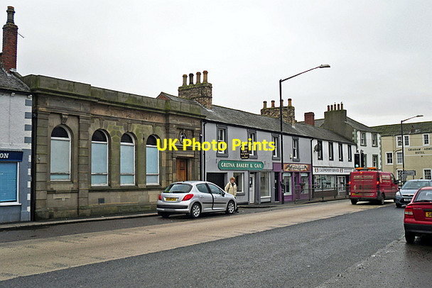 Photo 6"x4" Empty bank building, Longtown High Street Longtown\/NY3868 c2011
