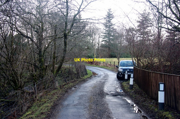 Photo 6"x4" The road to Airds Bay Brochroy c2015