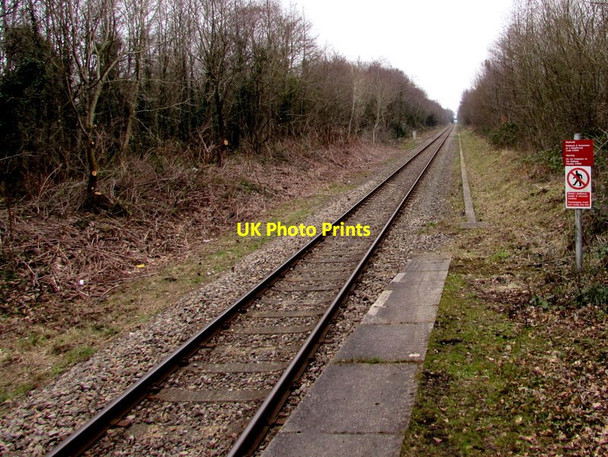 Photo 6"x4" Railway from Pontarddulais towards Pantyffynnon Fforest\/SN5804 c2015