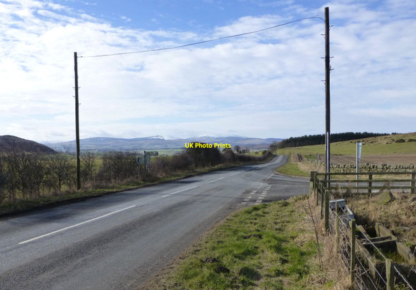 Photo 6"x4" The road junction to Warenton Greendykes\/NU0628 c2015