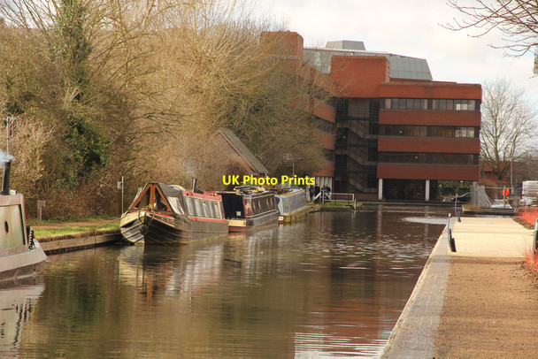 Photo 6"x4" Grand Union Canal Aylesbury c2015