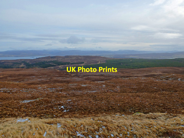 Photo 6"x4" Moorland west of Diubaig Bay\/NG2653 c2015