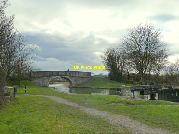 Photo 6"x4" Runnel Brow Bridge Burscough Bridge c2015