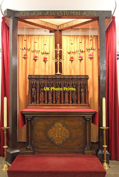 Photo 6"x4" Tyburn Convent, Hyde Park Place, W2 - Martyrs Chapel Westminster c2015