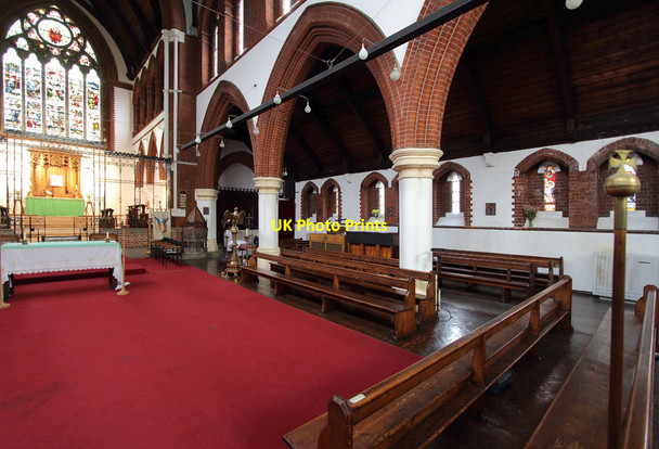 Photo 6"x4" St Michael & All Angels, Stoke Newington - South arcade Stoke Newington c2015