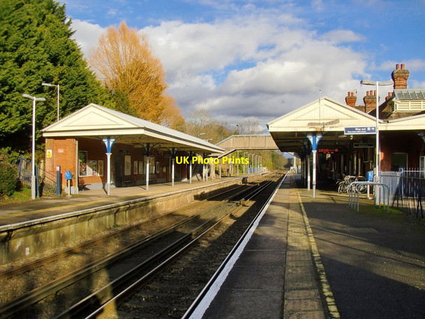 Photo 6"x4" Clandon Station West Clandon c2015