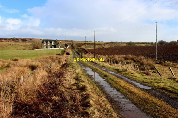 Photo 6"x4" Birgidale Crieff and its access Meikle Kilchattan Butts c2015