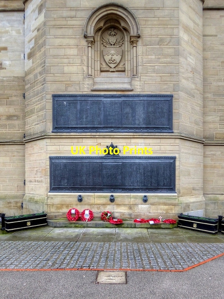 Photo 6"x4" Manchester University War Memorials Manchester c2015