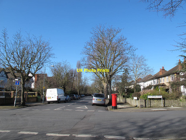 Photo 6"x4" Junction of Hervey Road and Eastbrook Road  Greenwich\/TQ3977 c2015