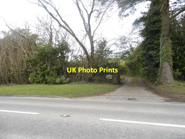 Photo 6"x4" House entrance on Tilford Road, Hindhead Grayshott c2015