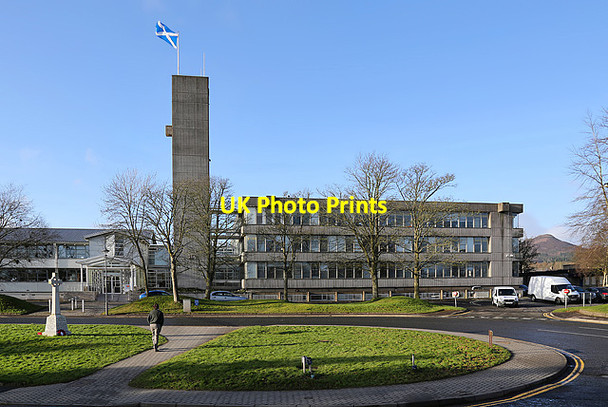 Photo 6"x4" Scottish Borders Council Headquarters at Newtown St Boswells Newton St Boswells c2013