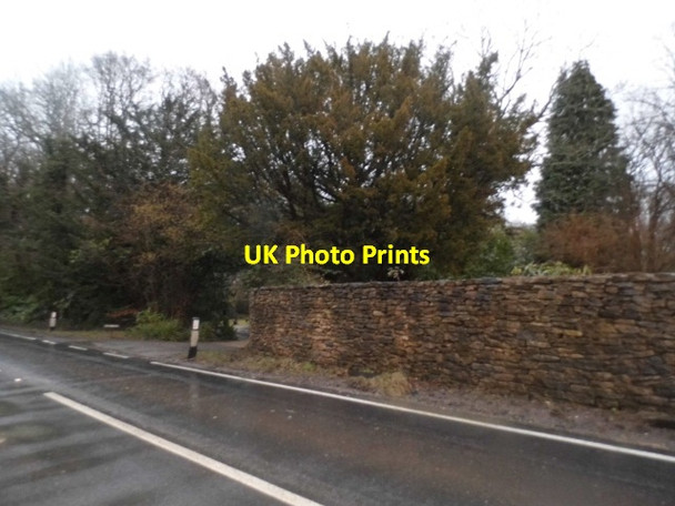 Photo 6"x4" Wall by the Toll House, Grayswood Stroud\/SU9235 c2015