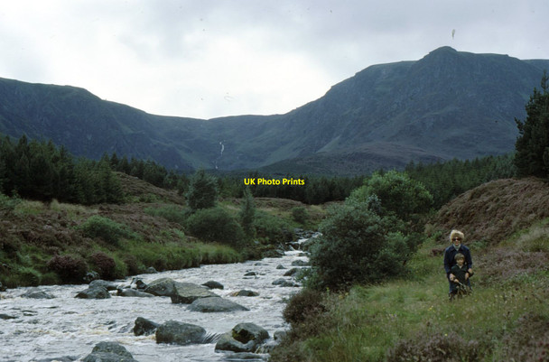 Photo 6"x4" White Water in Glen Doll Acharn\/NO2876 c1973