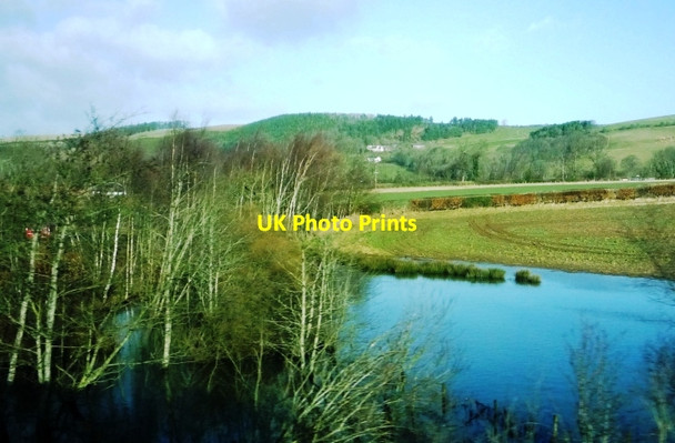 Photo 6"x4" Waterlogged fields at Newstead Melrose\/NT5434 c2015