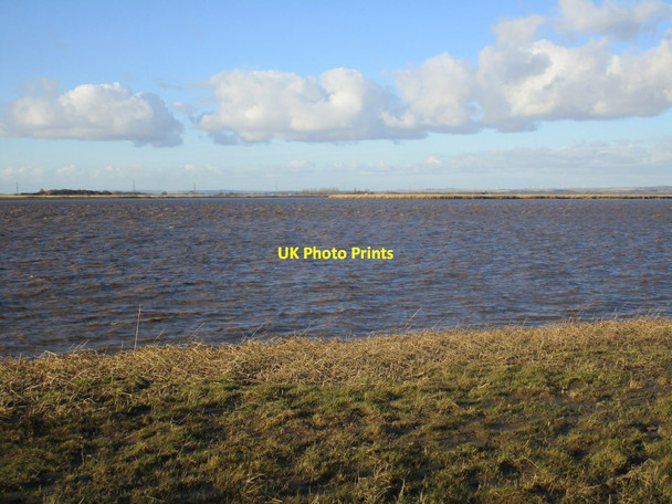 Photo 6"x4" The River Humber and Whitton Island Faxfleet c2015