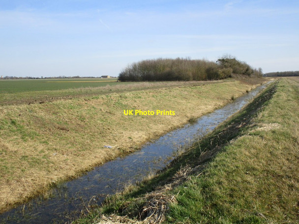 Photo 6"x4" Catchwater Drain, Ewerby Fen Ewerby Thorpe c2015