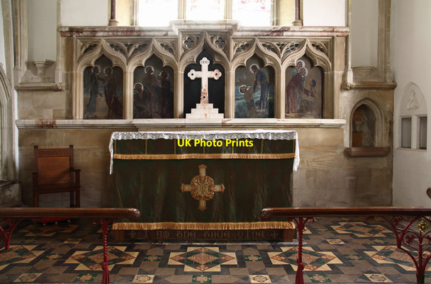 Photo 6"x4" St Peter, Snailwell - Sanctuary Snailwell c2015