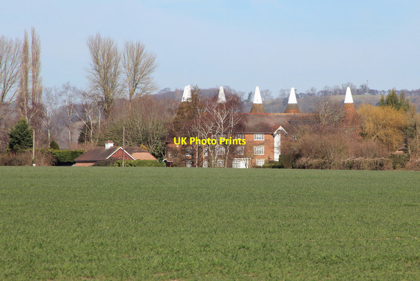 Photo 6"x4" Kent House Oast, Court Lane, Hadlow Little Mill\/TQ6548 c2015 P1
