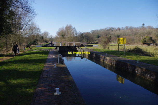 Photo 6"x4" Old Woolhampton Lock Woolhampton c2015