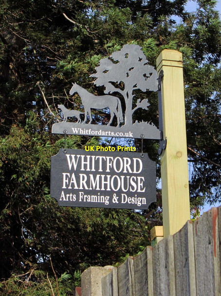 Photo 6"x4" Commercial sign in Whitford Road, Bromsgrove, Worcs Bromsgrove c2015