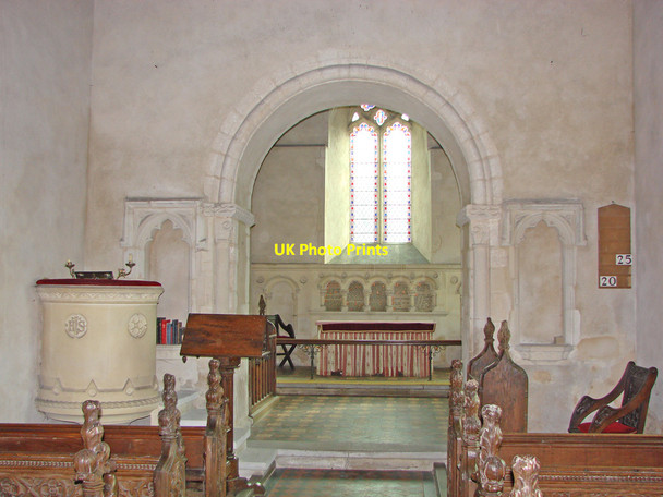 Photo 6"x4" Wordwell All Saints church,  the east end Wordwell c2008