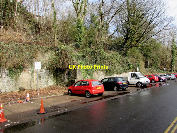 Photo 6"x4" Ynysangharad Road parking area, Pontypridd Pontypridd\/ST0789 c2015