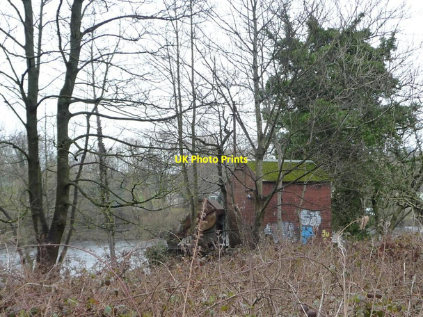 Photo 6"x4" Building on the east bank of the River Lune Skerton c2015