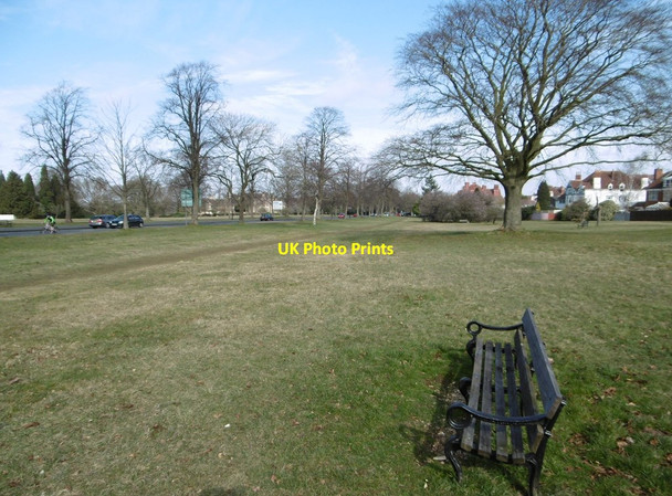 Photo 6"x4" Durdham Down, seat Westbury Park c2015