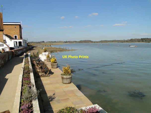 Photo 6"x4" Quayside on the Deben Waldringfield c2015