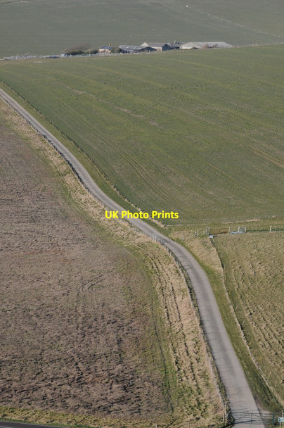 Photo 6"x4" Road to Cornish Farm near Belle Tout Birling Gap c2015