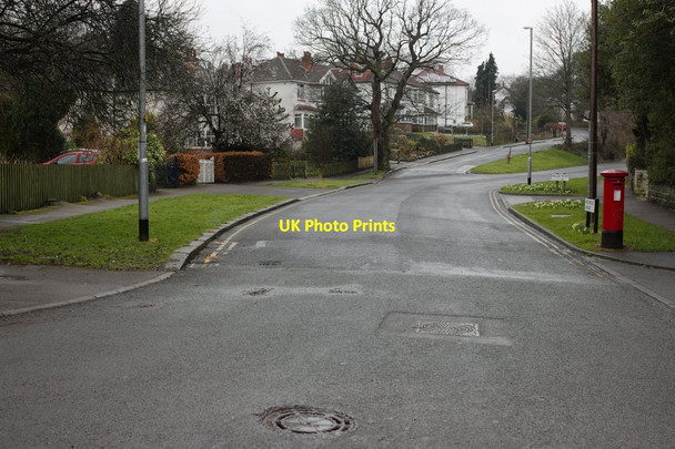 Photo 6"x4" Weetwood Avenue viewed from Hollin Lane Weetwood c2015