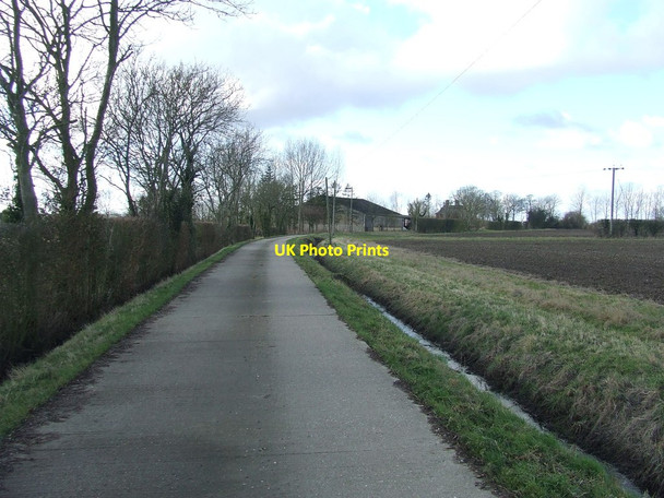 Photo 6"x4" Farm Track And Footpath North Green\/TM3966 c2015