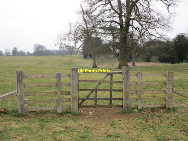 Photo 6"x4" Gate in Shelswell Park Hethe\/SP5929 c2015